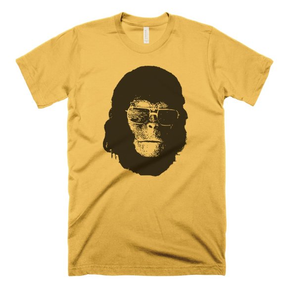 Cornelius T Shirt Ape with Sunglasses Planet of the Apes Vintage Shirt Retro Tee - Picture 1 of 3